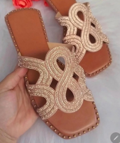 RASTEIRA FLAT CARAMELO / PEDRARIA LUXO