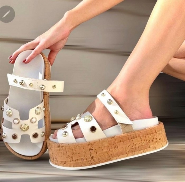 TAMANCO BRANCO PLATAFORMA / SOLA CORTIÃ?A / APLICAÃ?Ã?O