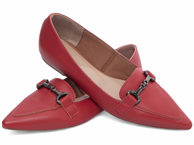 SAPATILHA MOCASSIM BICO FINO ALONGADO