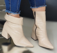 BOTA CROCO AMENDOA / 2 EM 1