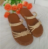 PAPETE FLATFORM CARAMELO / STRASS