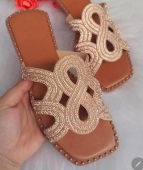 RASTEIRA FLAT CARAMELO / PEDRARIA LUXO