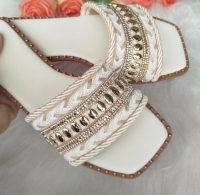 RASTEIRA FLAT OFF WHITE / ENFEITE